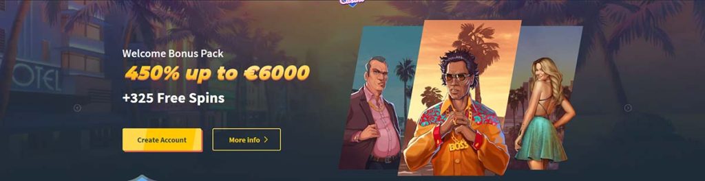 Bonus banner Snatch casino